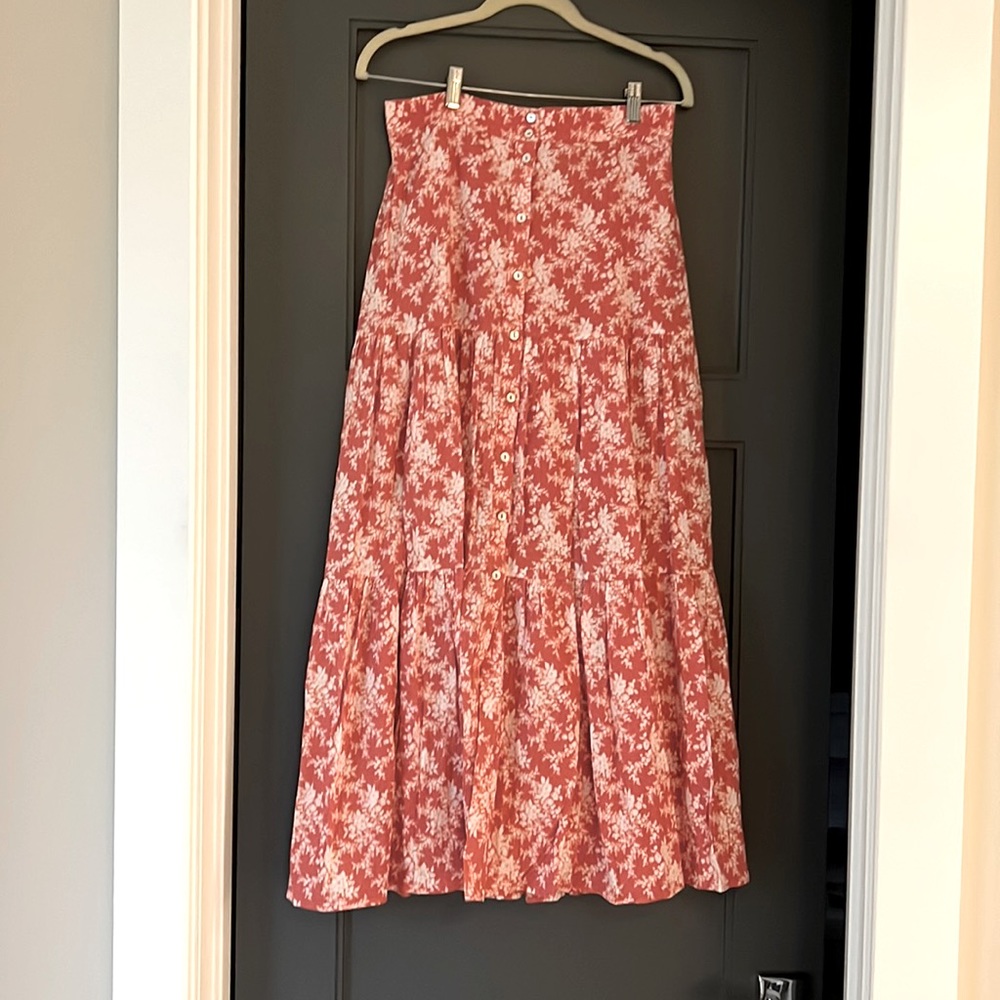 Maxi skirt floral
